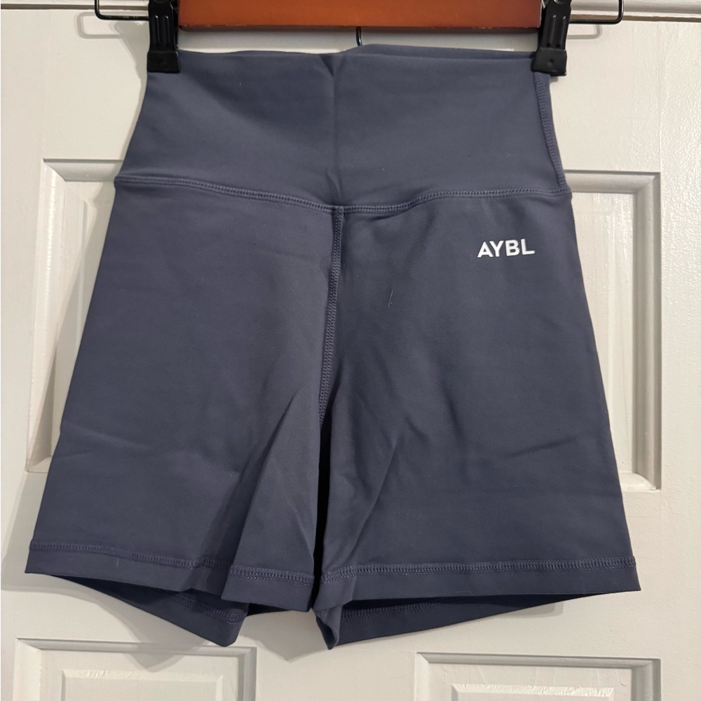 AYBL Women's Blue High-Waisted Shorts